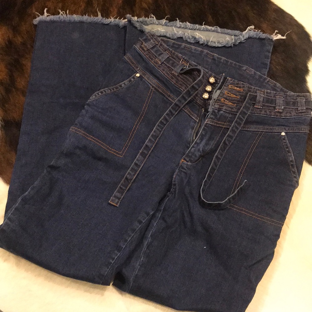 Bell Bottom Flare Jeans Wide Leg